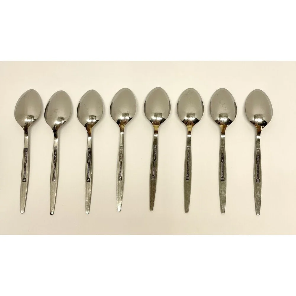 Coventry Bouquet Stainless Flatware–32 Pc Service for 8–Floral Vintage Japan